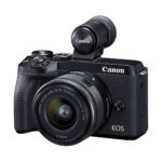 Canon EOS M6 Mark II + EF-M 15-45mm f/3.5-6.3 IS STM + EVF-DC2 etsin