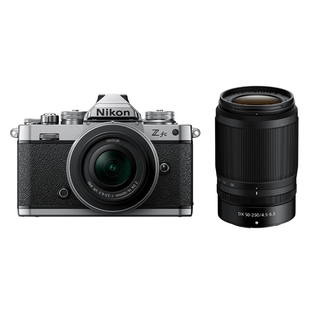 Nikon Z fc + Nikkor Z DX 16-50 f/3.5-6.3 VR SE + Nikkor Z DX 50-250 f/4.5-6.3