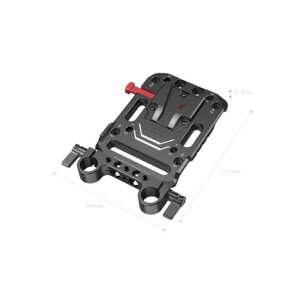 Smallrig 3016 Battery Plate V-Mount w Rod Clamp