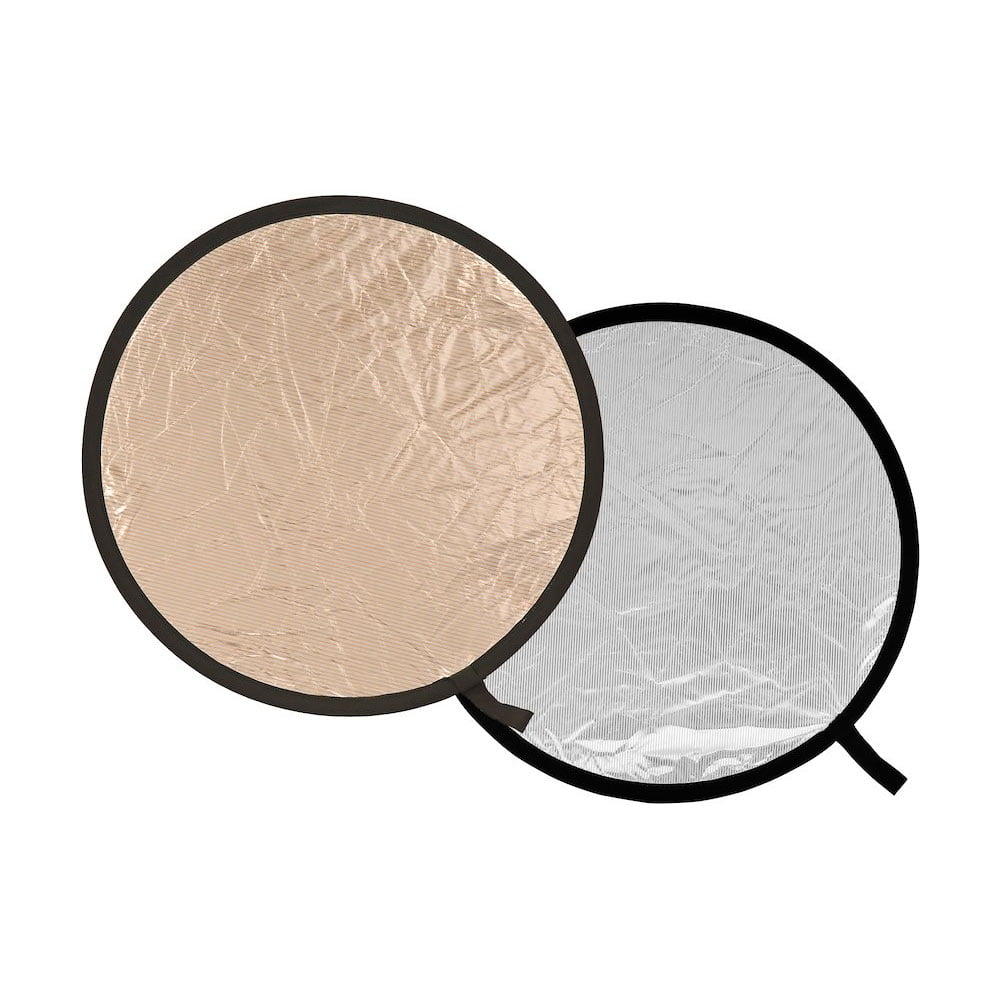 Lastolite Collapsible Reflector 50cm Sunlite/Soft Silver
