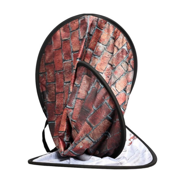 Lastolite Urban Collapsible Background 1.5 x 2.1m Classic Red/Distressed Whte Brick