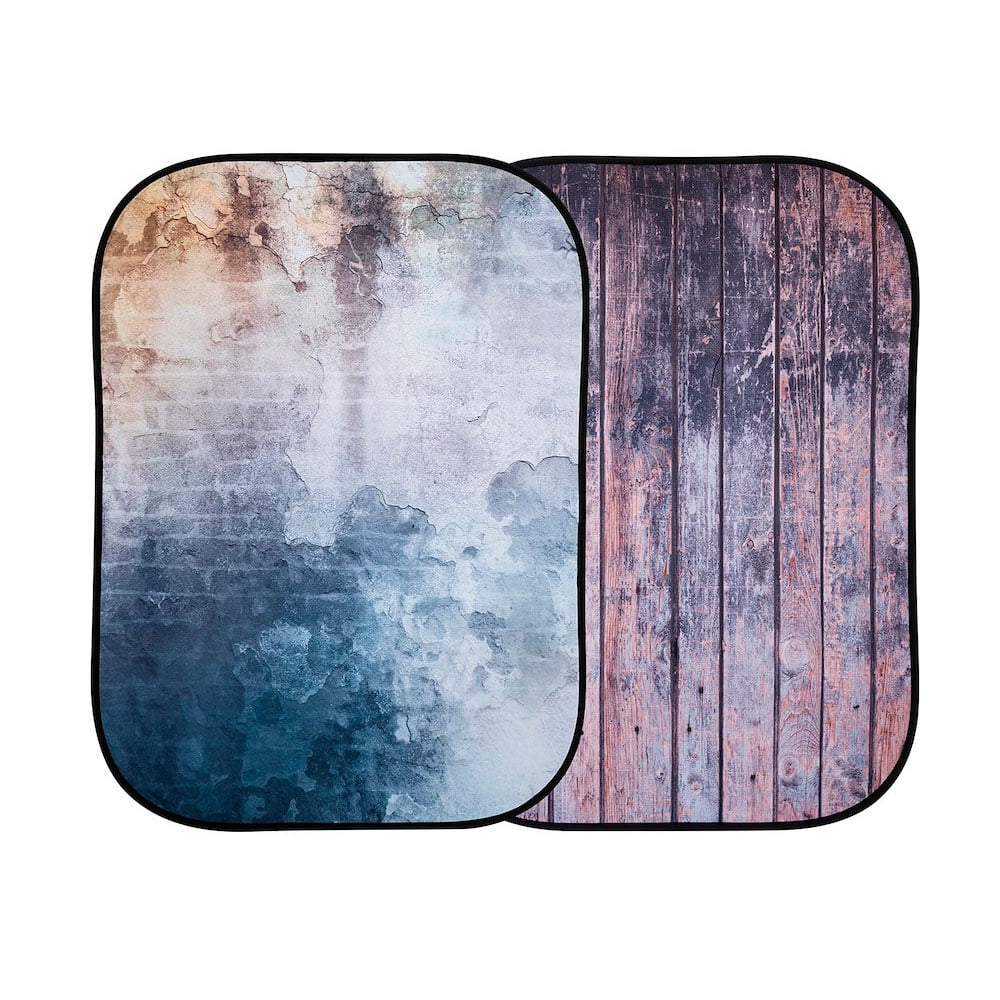Lastolite Urban Collapsible Background 1.5 x 2.1m Derelict Wall/Wooden Fence