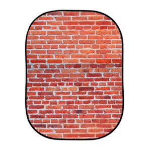 Lastolite Urban Collapsible Background 1.5 x 2.1m Red Brick/Grey Stone
