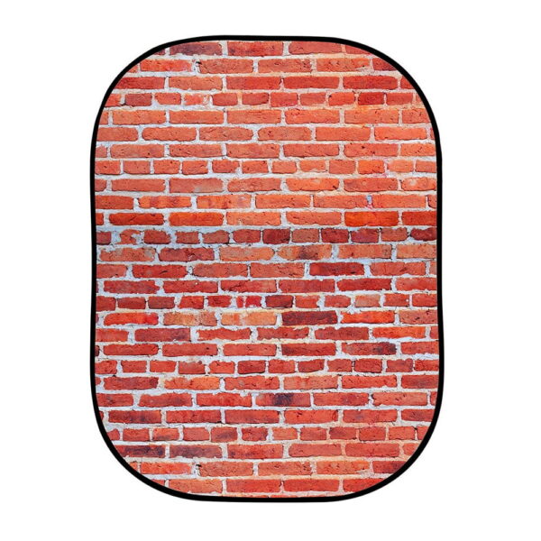 Lastolite Urban Collapsible Background 1.5 x 2.1m Red Brick/Grey Stone