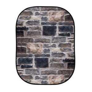 Lastolite Urban Collapsible Background 1.5 x 2.1m Red Brick/Grey Stone