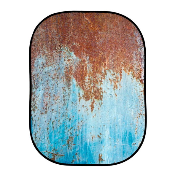 Lastolite Urban Collapsible Background 1.5 x 2.1m Rusty Metal/Plaster Wall