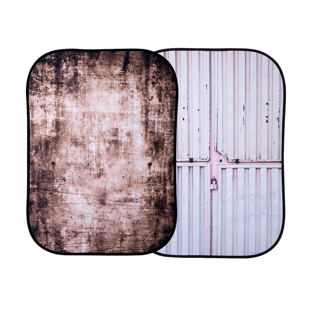 Lastolite Urban Collapsible Background 1.5 x 2.1m Tarnished Metal/Container