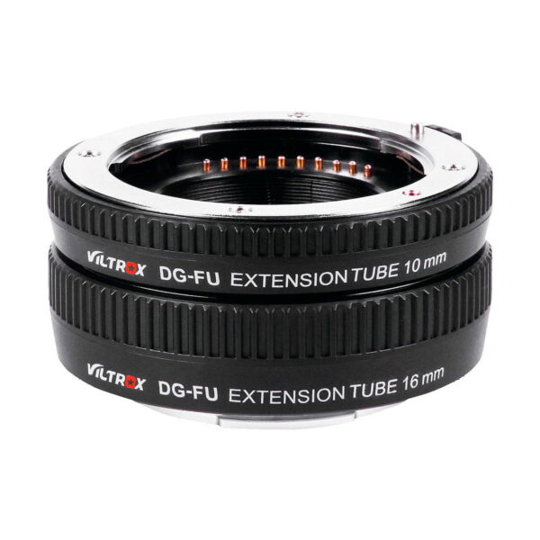 Viltrox DG-FU (10/16mm) Auto Extension Tube – Fuji X Viltrox DG-FU (10/16mm) Auto Extension Tube – Fuji X