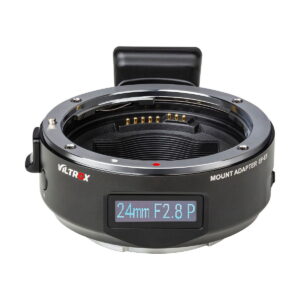 Viltrox mark V EF-E5 Adapteri OLED Näytöllä