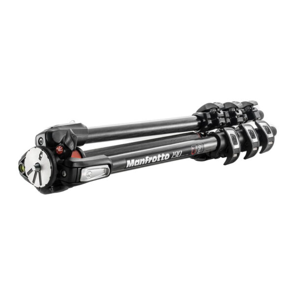 Manfrotto Jalusta Foto Carbon MT190CXPRO4 4-os -hiilikuitu kolmijalka