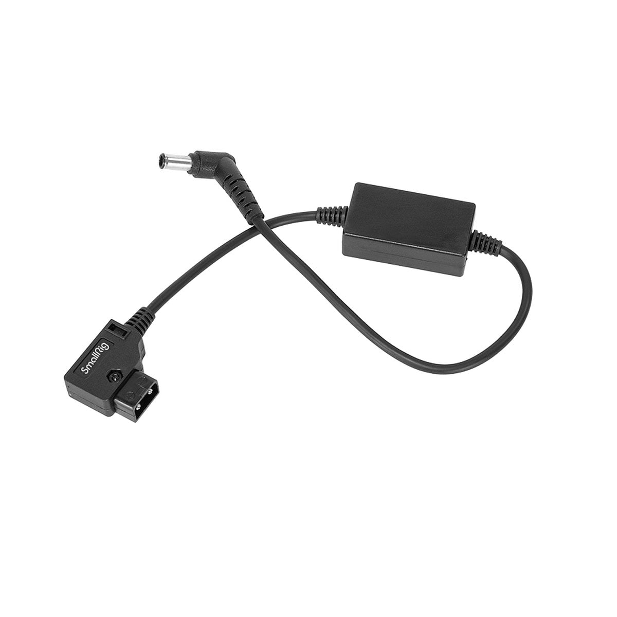 SmallRig 2932 Sony FX9 & FX6 19.5V D-Tap power cable, shown with white background, includes black rectangular DC connector, rectangular inline power cable and D-Tap connector.