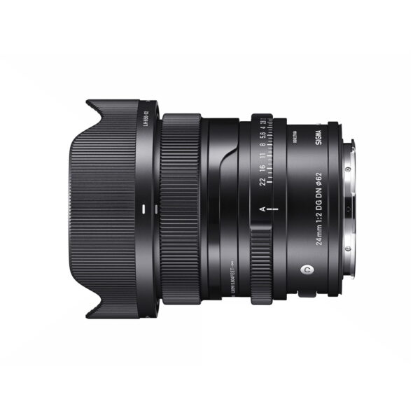 Sigma 24mm f/2 DG DN C -objektiivi,  Sony E