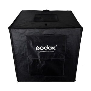Godox_LST40_004 Godox LST40 - The Godox LST40 is a large, black softbox light tent with a zippered front panel, ideal for professional photography and product photography.