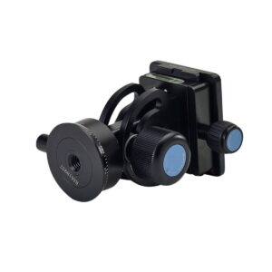 The Sirui L-20S Tilt Head is a black metal camera tripod head with knobs and quick release plate, shown against a white background.
