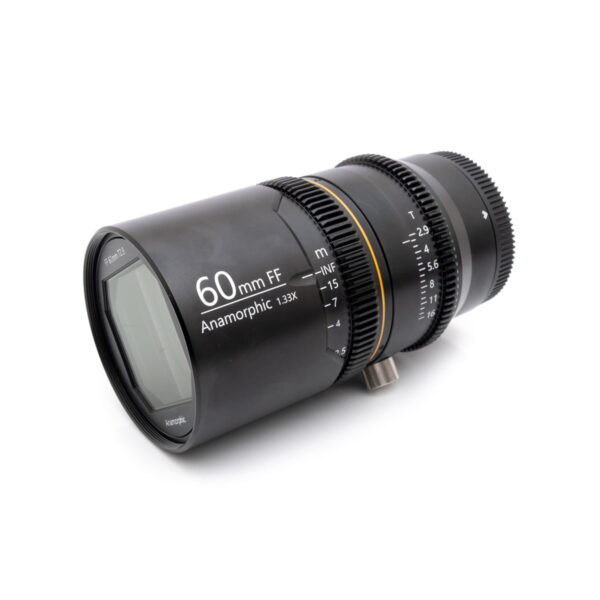 Great Joy 60mm T2.9 1.33x + Anamorphic 1.35x Adapter - Used
