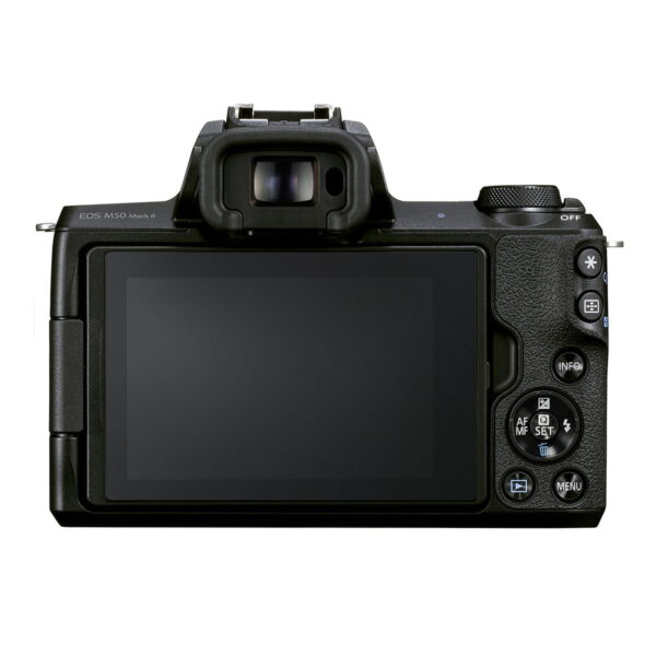 Canon EOS M50 Mark II + EF-M 15-45mm f/3.5-6.3 IS STM -Musta