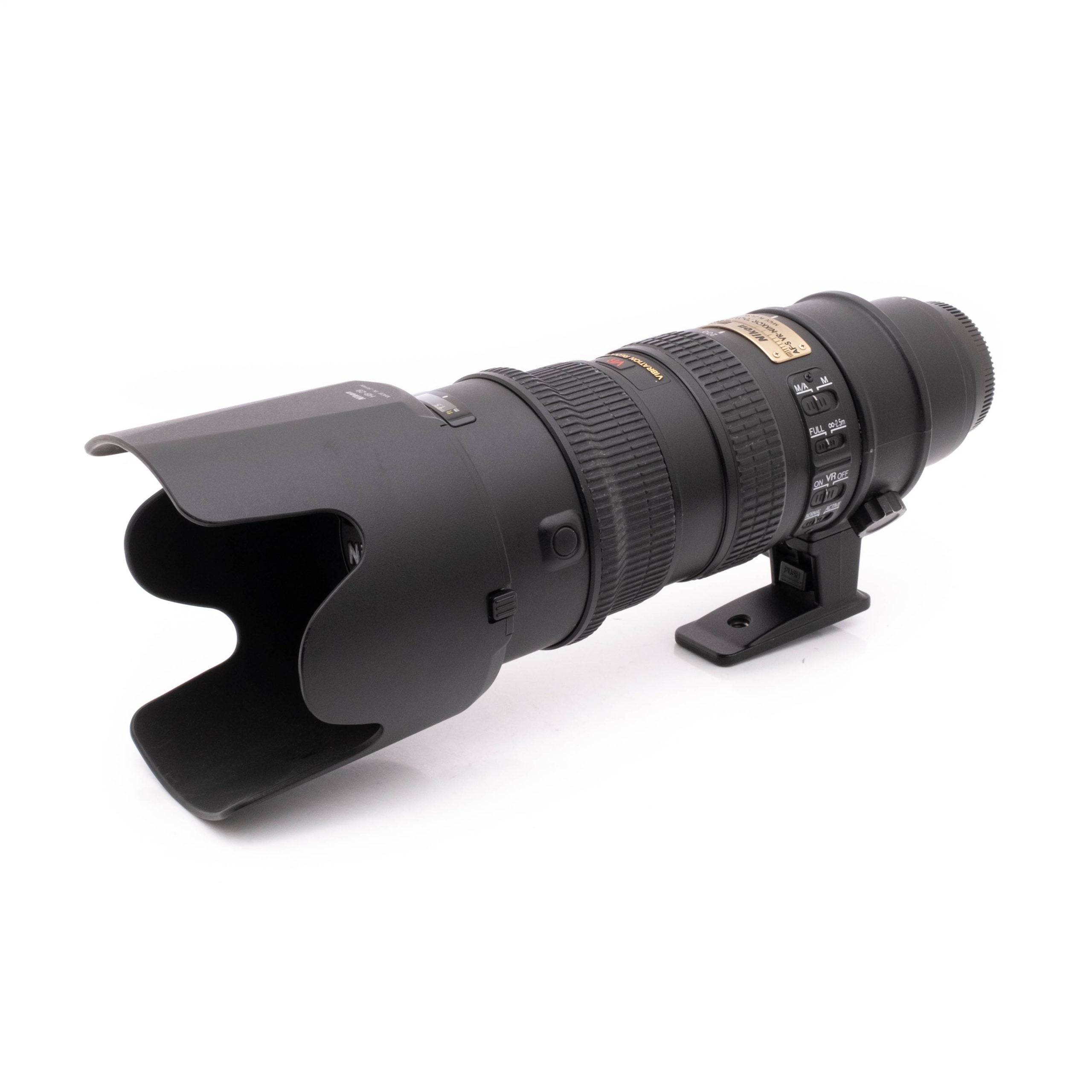 Nikon AF-S Nikkor 70-200mm f/2.8G VR - Käytetty