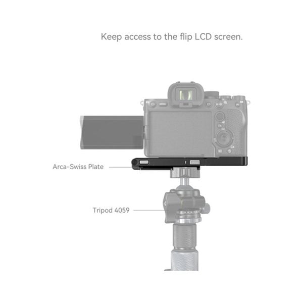 SmallRig 3984 Foldable L-Bracket for Sony A7 IV, A7R V & A7S III