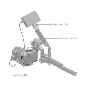 SmallRig 4003-7 SmallRig 4003 Black Mamba Cage For Canon EOS R7
