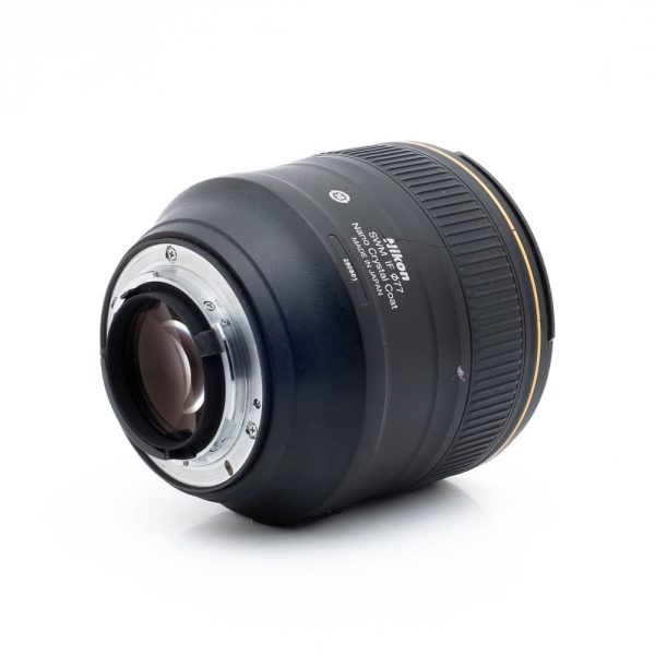Nikon 85mm f14G-1-2 Nikon AF-S Nikkor 85mm f/1.4 G (sis.ALV24%) - Käytetty