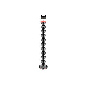 JOBY GorillaPod Arm Kit PRO Black is a flexible black tripod with ball joints, red accents and a top edge mounting screw for attaching cameras or accessories.