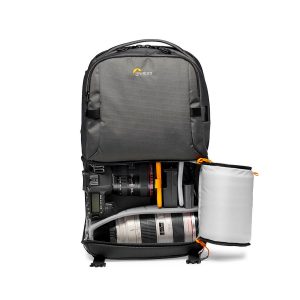 Lowepro Fastpack BP 250 AW III -kamerareppu, harmaa