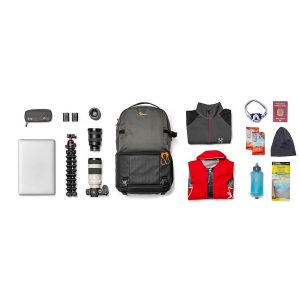 Lowepro Fastpack BP 250 AW III -kamerareppu, harmaa