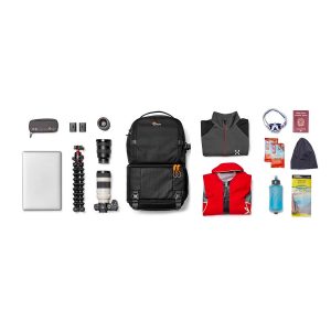 Lowepro Fastpack BP 250 AW III -kamerareppu, musta