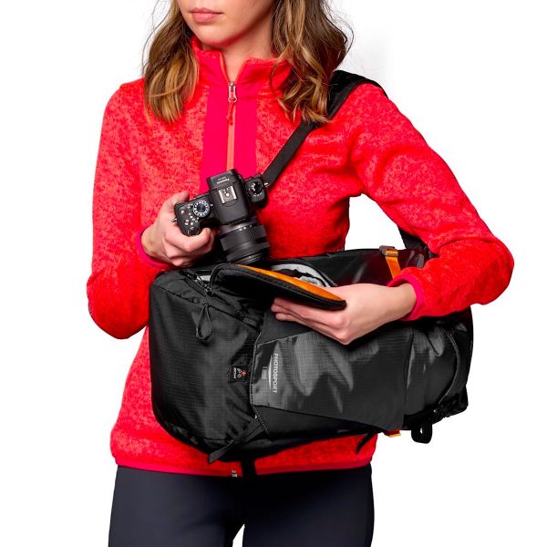 Lowepro PhotoSport BP 15L AW III camera backpack, grey