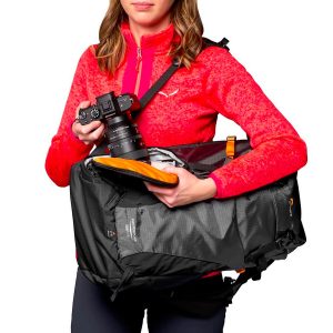 Lowepro PhotoSport BP 24L AW III -kamerareppu, harmaa
