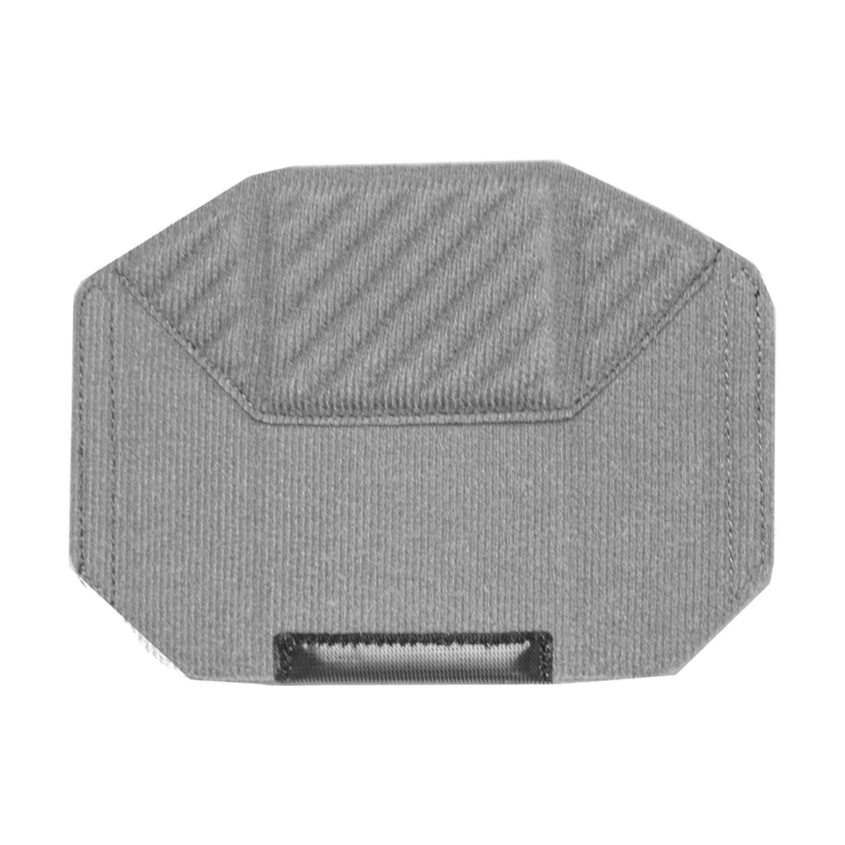 Small, rectangular, grey divider with bevelled corners and a horizontal opening at the bottom centre, designed for organised packing of Peak Design Spareparts Travel Bags - Small Travel Divider.