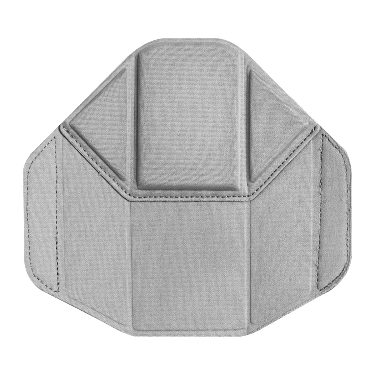 Peak Design Spareparts V2 - Everyday Sling 6L - V2 Divider Cool Grey is a light grey rectangular fabric organizer with stitched seams, multiple dividers, slightly angled sides and a textured surface for storing small items.