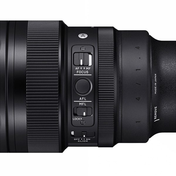 Sigma 14mm f/1.4 DG DN Art -objektiivi,  Sony E/FE