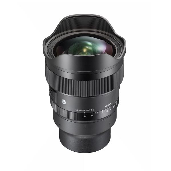 Sigma 14mm f/1.4 DG DN Art -objektiivi,  Sony E/FE