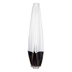 The SmallRig 3932 RA-L90 Lantern Softbox stands upright with a white diffuser cover and black stand against a white background.