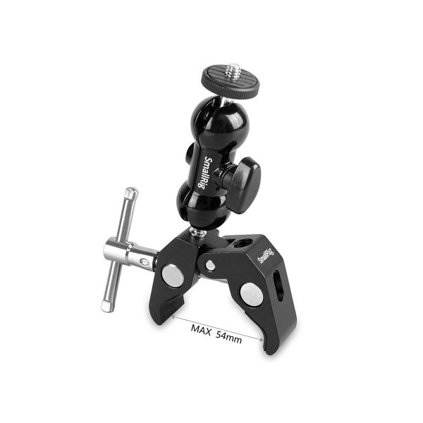SmallRig 1138 Multi-function Super Clamp with Double Ball Heads & 1/4" Screw