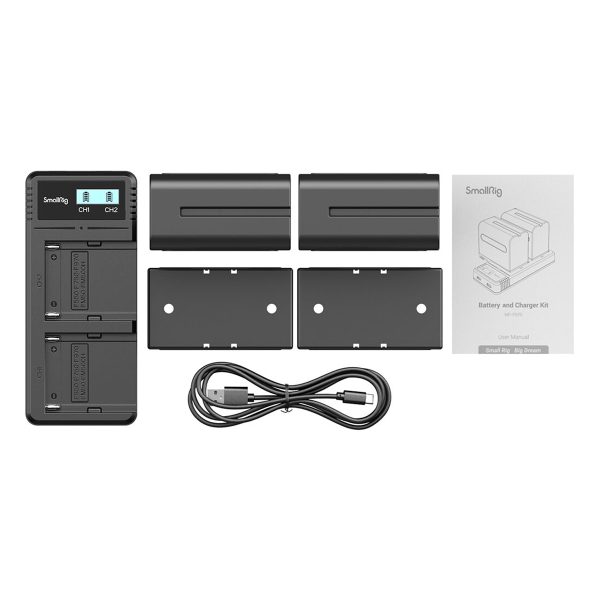 SmallRig-3823-3 SmallRig 3823 NP-F970 Battery & Charger Kit