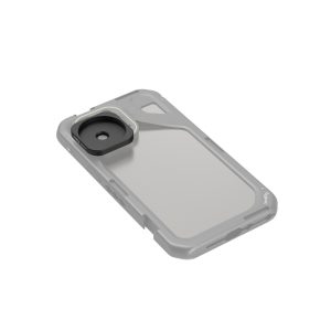 1705507395_540 SmallRig 4395 Universal M Mount - 37 mm:n kierteellä varustettuun objektiivisovittimeen on tukeva muotoilu, jossa on vahvistetut kulmat ja kiinnitetty musta-hopea neliönmuotoinen kameran linssinsuojus parempaa suojaa varten.