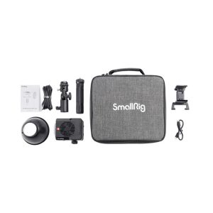 424712 SmallRig 4376 LED Video Light COB RC 60B with Powerbank Clamp -LED-valo