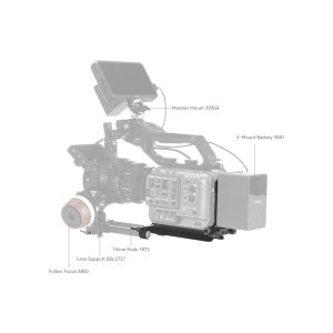 SmallRig 4323 V-Mount Battery Mount Plate Kit for Cinema Cameras