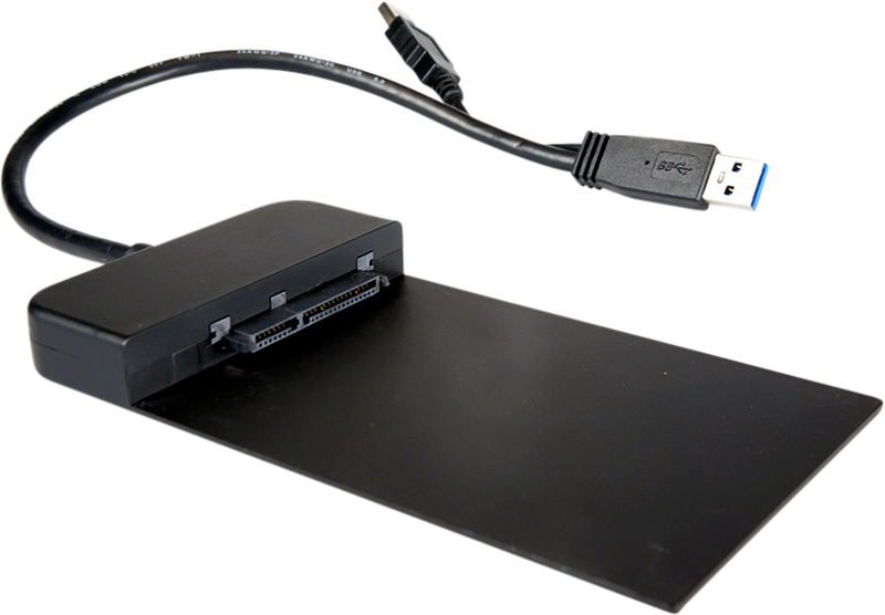 ATOMOS USB 2.0 & 3.0 -telakointiaseman avulla voit liittää sisäisiä kiintolevyjä tietokoneeseen ulkoisesti USB:n kautta, ja se tukee sekä SATA- että IDE-liitäntöjä.