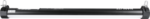 NANLITE Multi-angle Mount for PavoTube on esitetty vaakasuorassa tavallista vaaleaa taustaa vasten, ja siinä on mustavalkoinen sylinterimäinen LED-putkivalaisin, jonka molemmissa päissä on metallikannattimet.