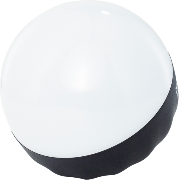 The NANLITE Bulb Diffuser for LitoLite 5C is a white, dome-shaped accessory with a black base, designed for modern lighting. It is illustrated against a plain white background.