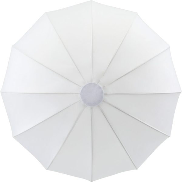 Godox CS85D Lantern Softbox 85cm from the top, fully open, with a circular centre and panels radiating evenly outwards.
