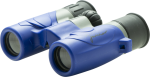 Lapsille suunniteltu Focus Junior 6x21 Blue/Grey -kiikari näkyy valkoisella pohjalla.