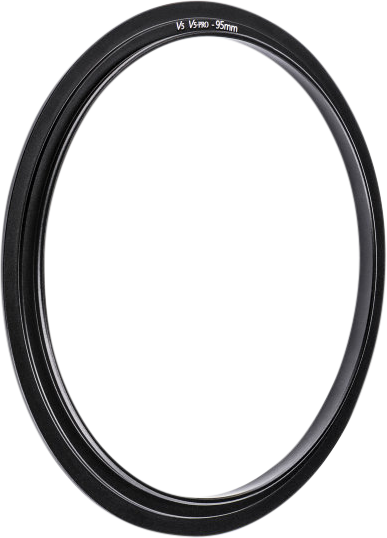 Black round NiSi adapter ring Large For V5/V6/V7 Holder 86mm filter adapter is shown with a light background.
