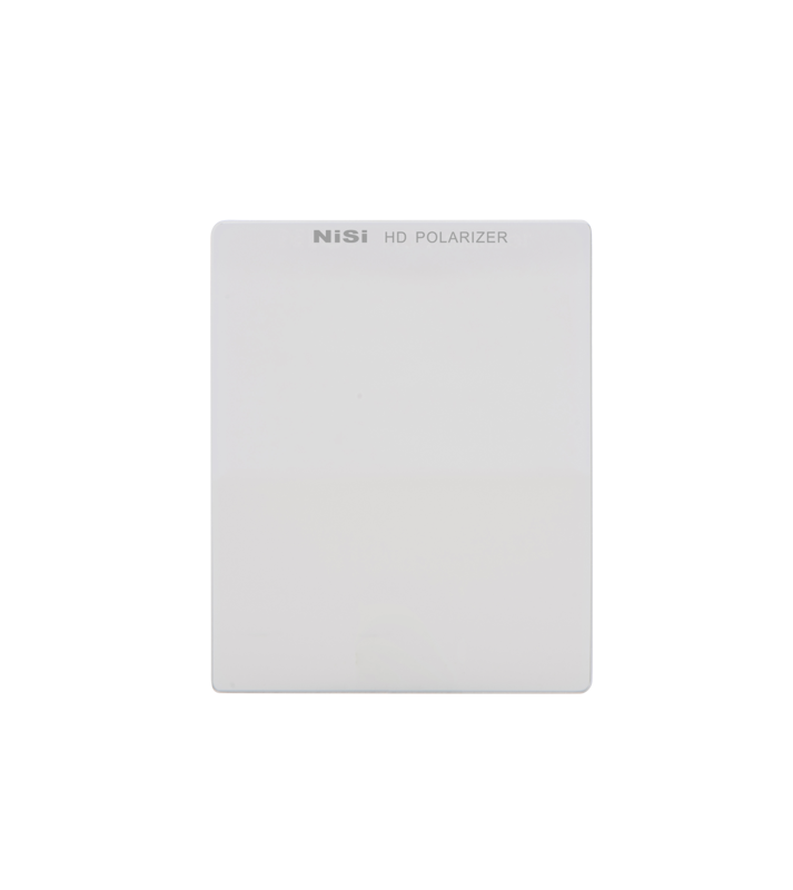 NiSi filter linear polarizer for P1 (Smartphones/Compact) with transparent appearance and subtle grey edges, shown against a white background.