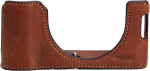 SmallRig 4699 Leather Half Case Kit for FUJIFILM X100VI (Brown)
