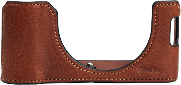 SmallRig 4699 Leather Half Case Kit for FUJIFILM X100VI (Brown)