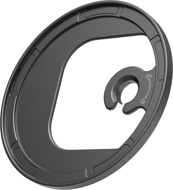 SmallRig 4587 Attachable Filter Adapter (T-Mount) 67mm